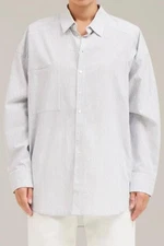 Grade & Gather Oversize Button Down Shirt Size S/M