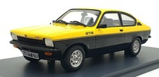 Schuco 1/18 Scale Diecast 45 005 4300 - 1976 Opel Kadett GT/E - Yellow