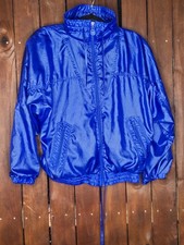 Vintage 80s Adidas Full-Zip Windbreaker Jacket Medium