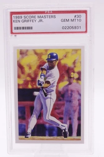 1989 Scoremasters #30 Ken Griffey Jr. RC Rookie PSA 10 GEM MINT MARINERS HOF