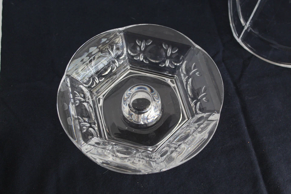 PARTYLITE Signature Crystal Hurricane 24% cristal de plomo P7523 Foto 3 de 4