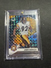 2021 Panini Mosaic - James Harrison #167 Genesis Prizm Pittsburgh Steelers