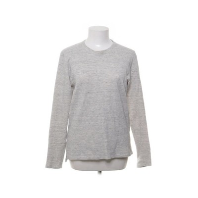Elvine, Langarmshirt, Größe: S, Grau, Baumwolle, Einfarbig, Sweat, Damen #qwQ