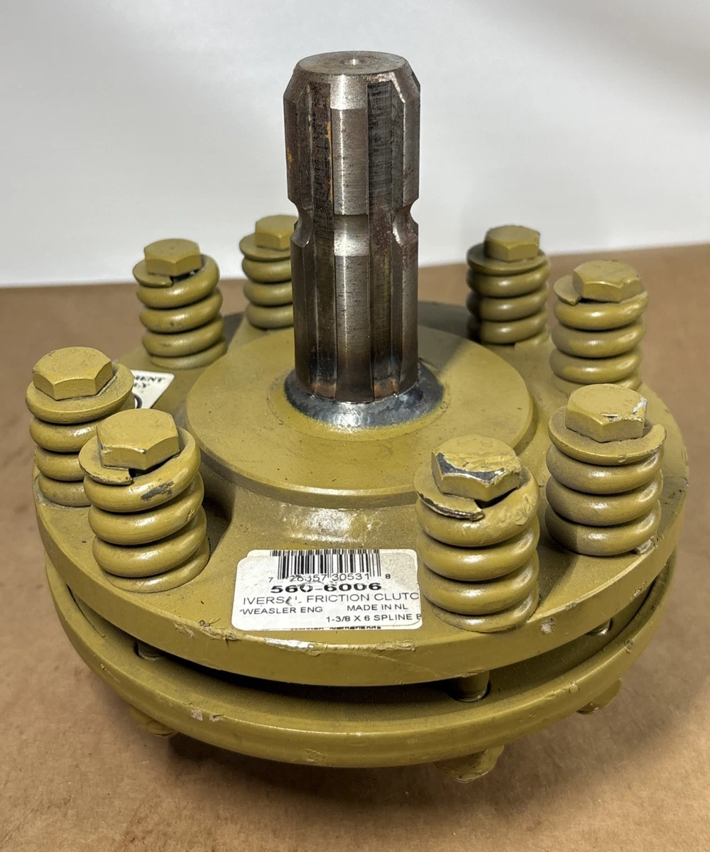 GENUINE Weasler 560-6006 Universal Friction Clutch, 1-3/8 in. x 6-Spline photo 2