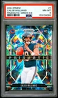 2024 PANINI PRIZM PRIZMATIC GREEN ICE #1 CALEB WILLIAMS ROOKIE RC PSA 8