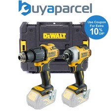 Dewalt DCK2062 18v Brushless DCD709 Combi Drill DCF809 Impact Driver Bare+ Tstak