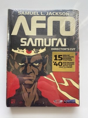 *Sealed* Afro Samurai (DVD, 2007, Directors Cut Uncut) Samuel Jackson Funimation