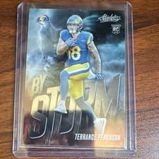 Panini Absolute 2025 Terrance Ferguson Rams By Storm Rookie Football #15
