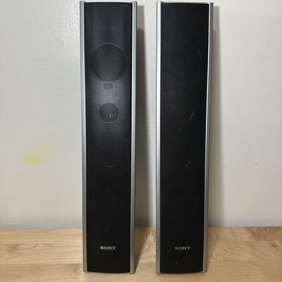 Lot of 3 SONY Speakers 2X SS-TS82 Tower Speakers And 1X SS-CT80 No