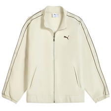 PUMA Logo Letter Stand Collar Zip Long Sleeve Jacket