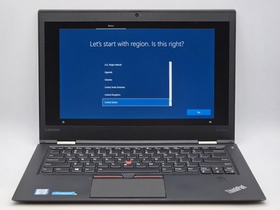 Lenovo ThinkPad X1 Carbon (Gen 4) 14'' FHD I7-6600U 256GB SSD 16GB W10P Webcam