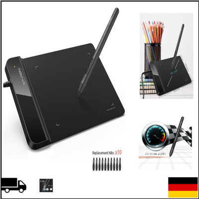 XP Pen G430S Grafiktablet 8192 Stufen 4x3 Zoll OSU