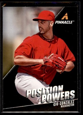 2013 Pinnacle Position Powers Gio Gonzalez #PP1 Washington Nationals