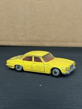 Husky Jaguar XJ6 Yellow Color 4.2 Diecast Model Car Red Interior No 89