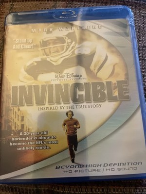 Invincible - Blu-Ray - Mark Wahlberg - New / Sealed - Disney - Football