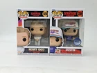 Funko Pop Stranger Things Henry (001) #1458 Dustin #1249 SE  Set of 2 FLAW