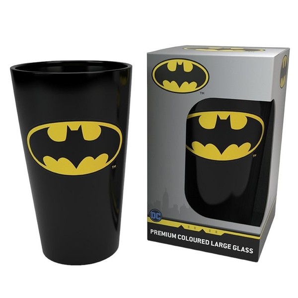 Dc Comics Batman GroßEs Batman-Symbolglas 400 Ml Abystyle-image
