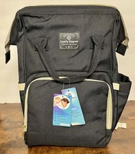 Comfy Degree Backpack Diaper Bag With Large Capacity USB Charging To Warm Bottle