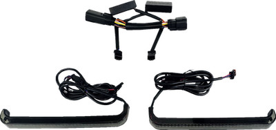 Custom Dynamics Low Profile Smoke Saddlebag Lights for 2026 Harley Touring