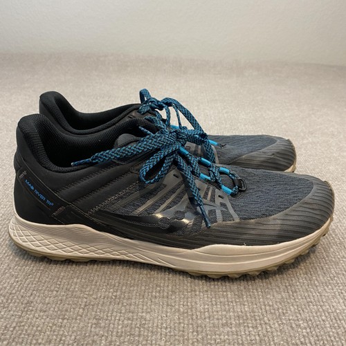 Saucony Mad River TR 2 Shoes Mens Size 13 Black Trail Running Sneakers S20582-45