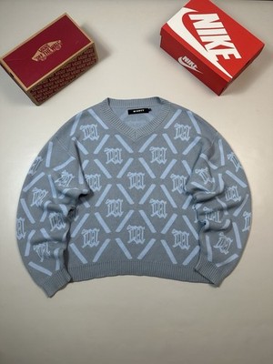 Misbhv Baggy Avantgarde V Neck Sweater Multi logo Hype