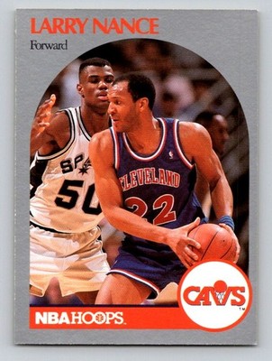 1990 Hoops Team Night Cleveland Cavaliers #NNO Larry Nance