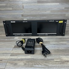 Marshall V-MD72 Dual 7  High Resolution Rack Monitor With Modular Input/Output