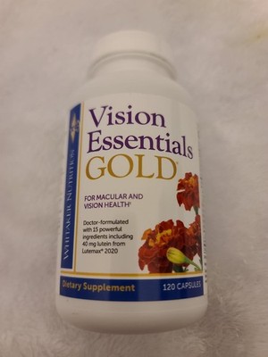 Whitaker Vision Essentials Gold - Eye Health Supplement 120ct EXPIRES- 04/2027