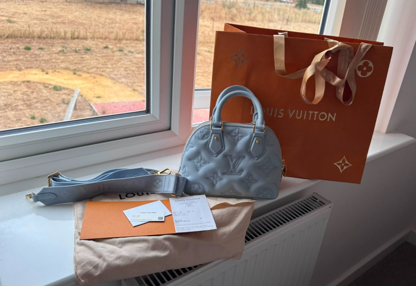 Louis Vuitton Alma BB Bubblegram handbag RARE SOLD OUT 
