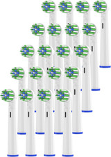 Replacement Brush Heads for Oral B PRO 500 1000 3000 5000 6000 7000 8000 20 Pack