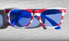 Patriotic American Flag Sunglasses July 4th Independence Stars Stripes Freedom