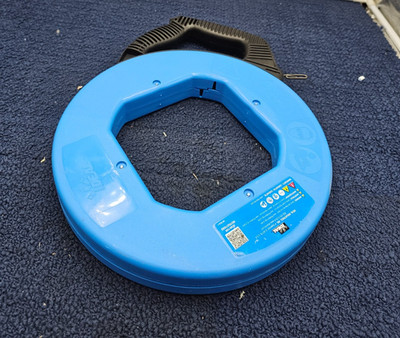 Ideal 31-656 Digital Fish Tape Blued Steel With Blueview Display 120ft