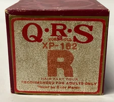 QRS Player Piano Word Roll XP-182 HAIR 'R' Part Four 