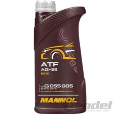 1x 1L MANNOL ATF AG55 OLEJ DO AUTOMATYCZNEJ SKRZYNI BIEGÓW pasuje do 6 BIEGÓW AUTOMAT