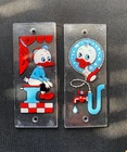 Vintage USSR Sign Plastic On The Door Bathroom Toilet Shower Duck family Disney