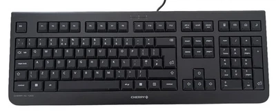 CHERRY KC 1000 USB-A Corded UK British QWERTY Layout Black Keyboard UK British - image 1 of 4