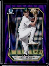 2026 Bowman Jamie Arnold Chrome Prospects Purple RayWave Refractor #/250