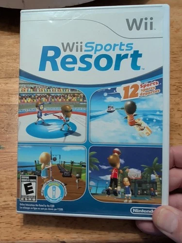 Wii Sports Resort- (Nintendo Wii, 2009) CIB Complete With Manual TESTED WORKING
