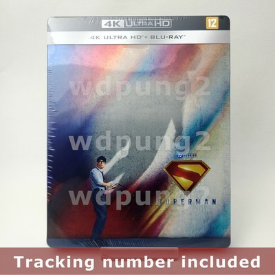 Superman (2025) 4K UHD BLU-RAY Steelbook - Type Shadows / James Gunn