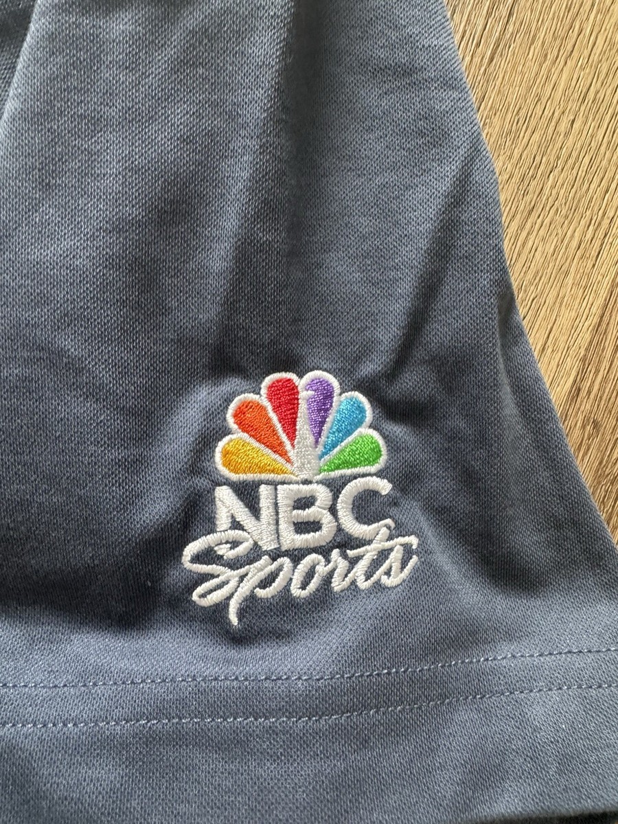 TravisMathew BYOB Golf Polo Shirt L NBC Sports American Century Logo View 5