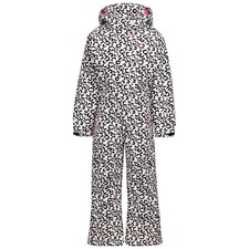 Trespass Girls Detachable Hood Waterproof All in One Ski Suit - Heysen