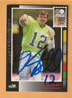 Kerwin Bell Orlando Thunder AUTO Signed 1992 Wild Card WLAF Florida Gators