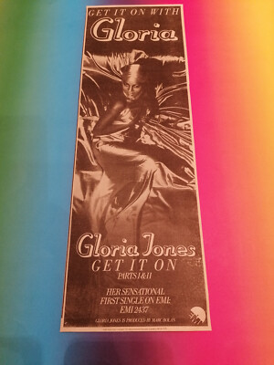 top music advert from gloria jones1976