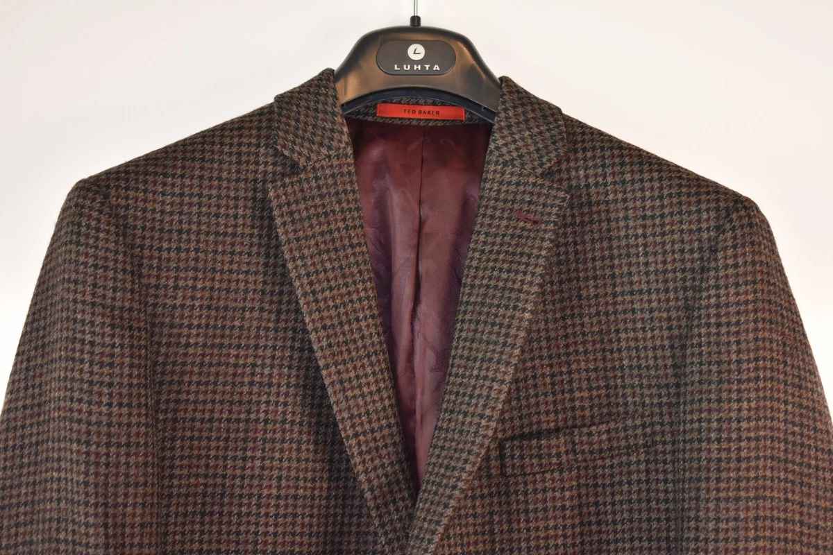Ted baker top suit jacket mens