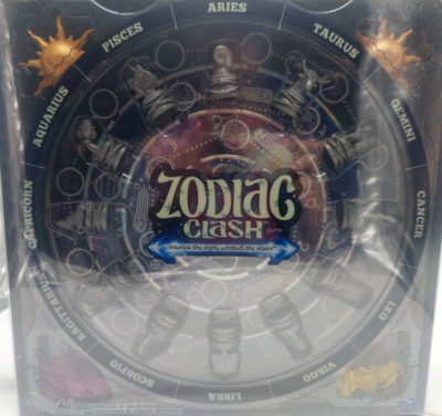 Zodiak Clash... Control the Stars Spin Master Board Game LTD 2-4 Players 8+