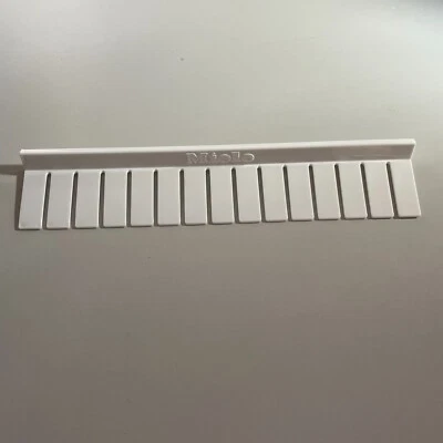 Miele Halter Kamm für Flaschenfach 7413051 Kühlschrank Gegenhalter weiß