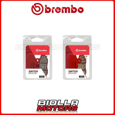 BREMBO HYOSUNG GT COMET 250 2009 FRONT + REAR BRAKE PAD KIT [SA 