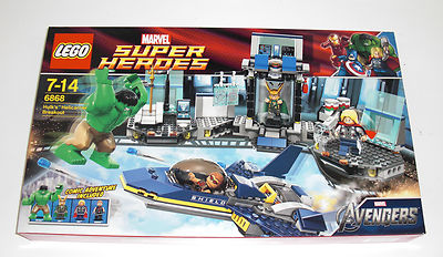 LEGO Super Heroes 6868 - Hulks Helicarrier Ausbruch - Breakout Marvel Hulk NEU