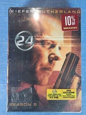 24: Season 5 DVD Kiefer Sutherland Collector's Edition W/Bonus Disc NEW SEALED 