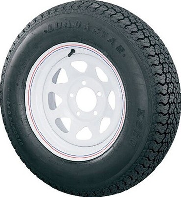 American Tire Load Star Sp. Trailer Tire/Wheel 6-Hole ST225/75R-15 Radial White